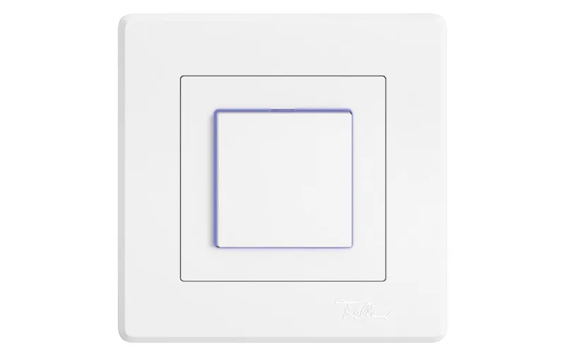 Feller EDIZIOliv Schalter UP-Druckschalter SCH3 blanc, beleuchtet