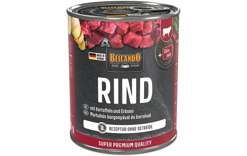 Belcando Nassfutter Rind mit Kartoffel & Erbsen, 800g