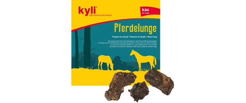 kyli Kausnack Pferdelunge 250 g