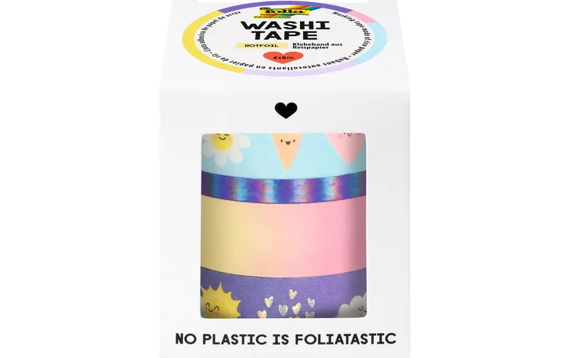 Folia Washi Tape 4er Set