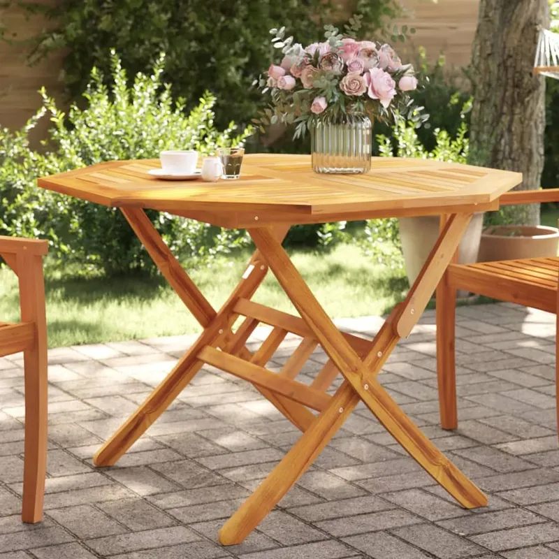 Gartentisch Klappbar Ø110x75 cm legno massiccio acacia