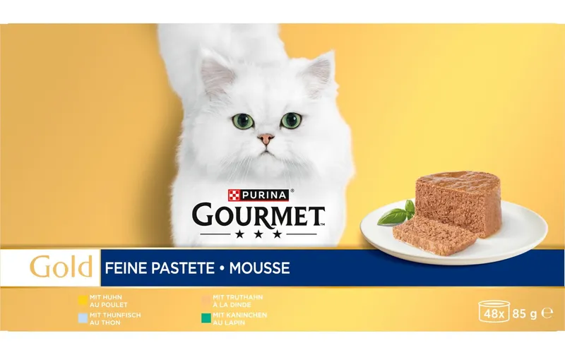 Purina Gourmet Nassfutter Gold Mousse Huhn 48 x 85 g