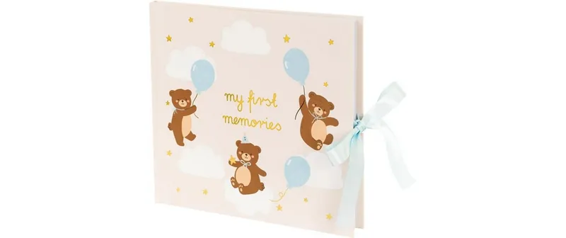 Partydeco Fotoalbum Teddybär 28 x 25 cm, 50 Seiten