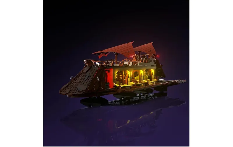 Light My Bricks LED-Licht-Set für LEGO® für 75397 SW – Jabbas Segelbarke