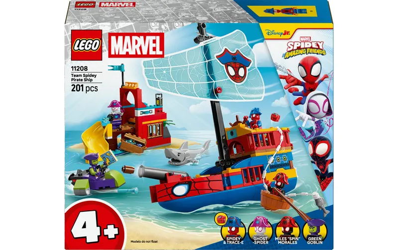 LEGO® Marvel Piratenschiff de Spideys Team 11208