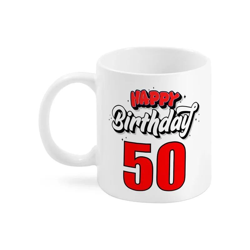 Trendcompany Tasse 50. Geburtstag