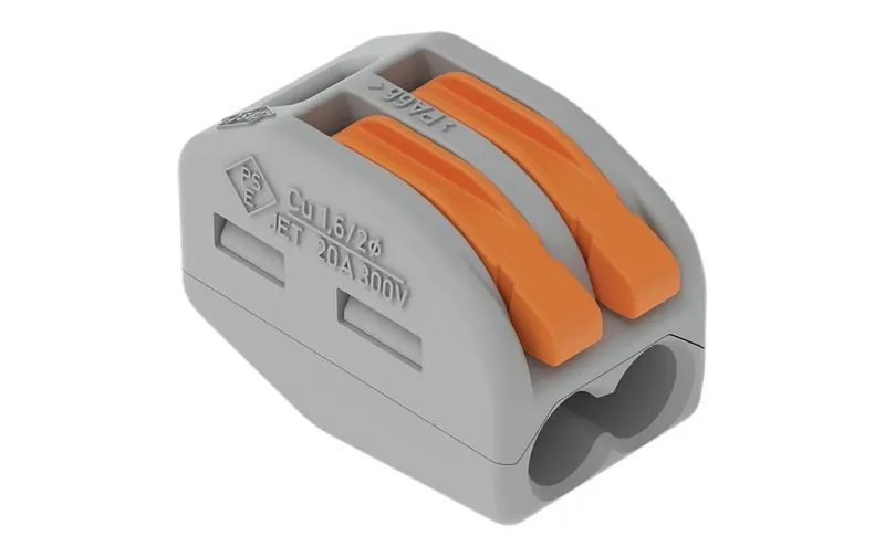 WAGO Steckklemme CLASSIC 2 x 0.08-4 mm², 10 pièces