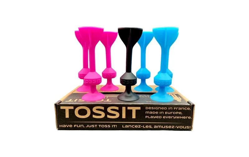 Tossit Saugnapf-Darts Pink / blue