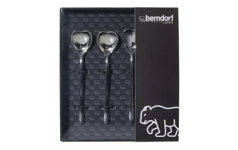Berndorf Kaffeelöffel Sweetheart 4-teilig, Silber