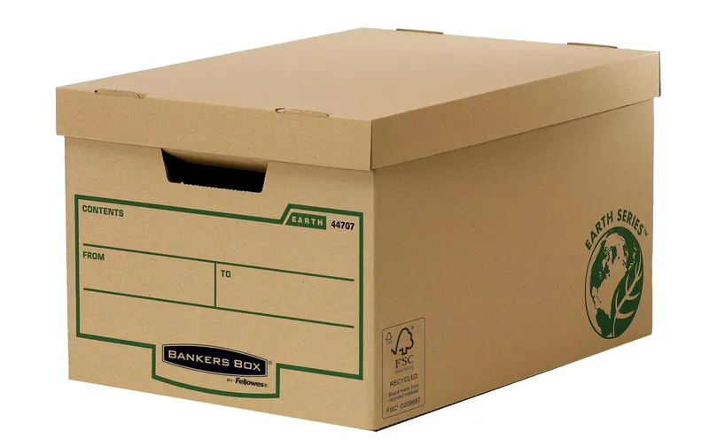 Fellowes Archivschachtel R-Kive EarthSeries 27.1 x 33.5 x 47 cm brown