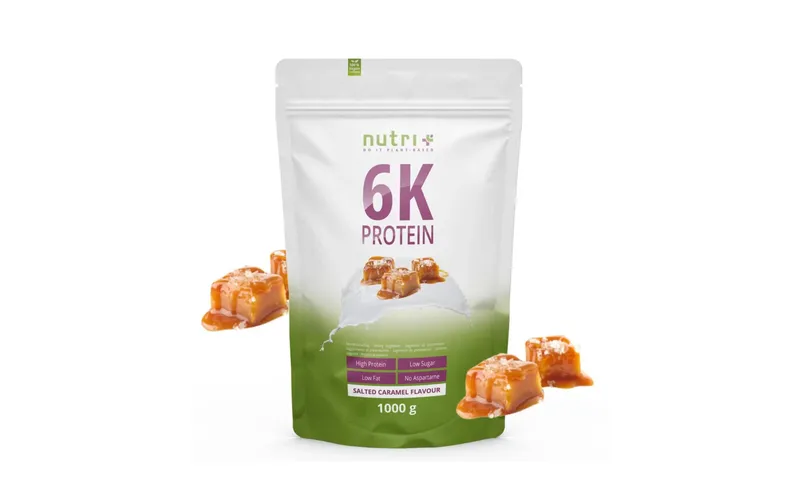 Nutri+ Pulver Vegan 6K Protein Salted Caramel 1000 g