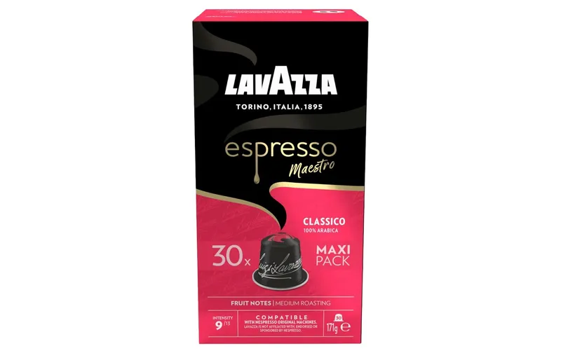Lavazza Kaffeekapseln Espresso Classico Kaffee 30 pièces