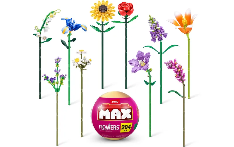 Zuru MAX Bausteine MAX – flowers Assortiert