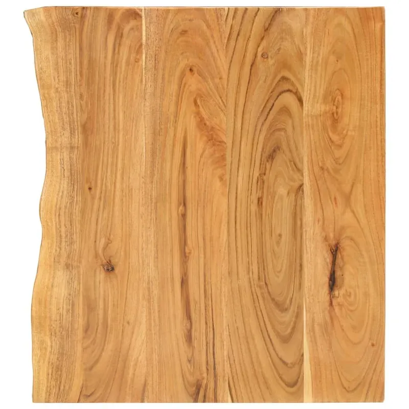 Badezimmer-Waschtischplatte legno massiccio acacia 80x52x2,5 cm