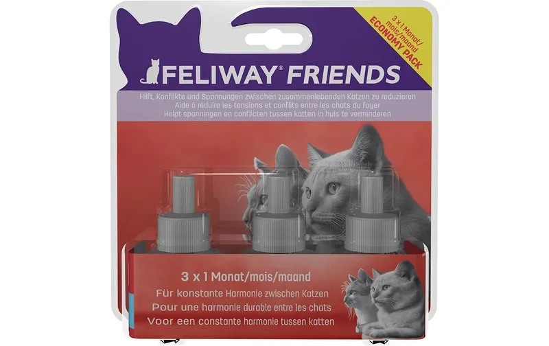 Feliway Wohlbefinden Friends Nachfüllflakon 3 pièces