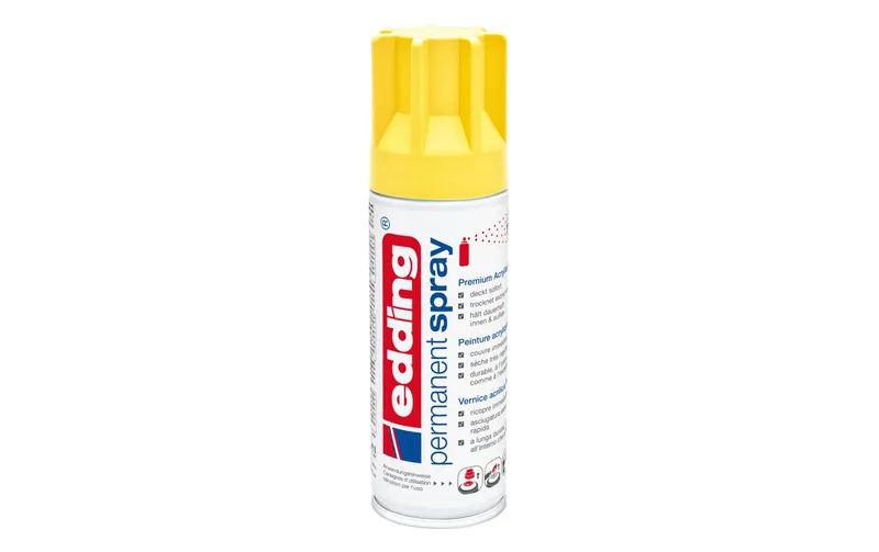 edding Acrylspray 5200 200 ml, Gelb matt