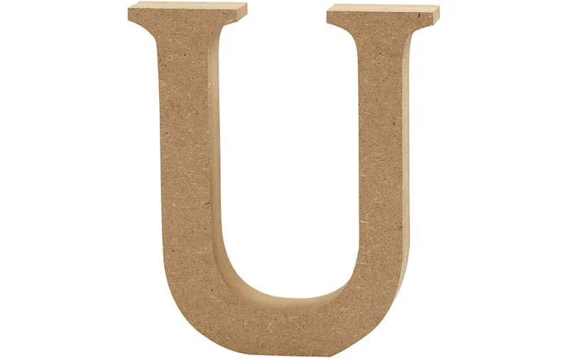 Creativ Company Holzbuchstabe U 1 pièces