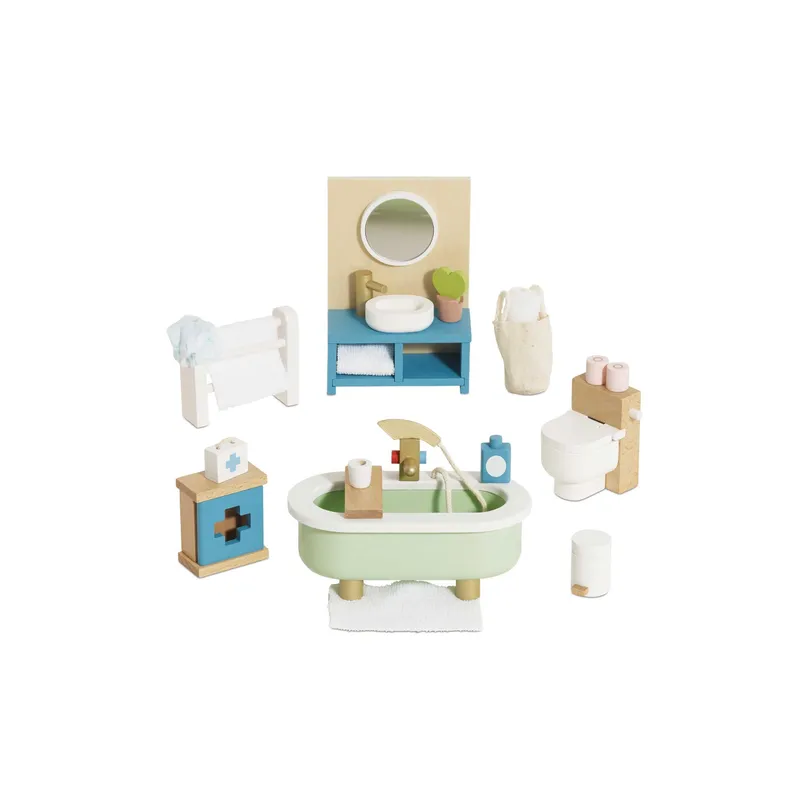LE TOY VAN Puppenhausmöbel Badezimmer Möbel Set