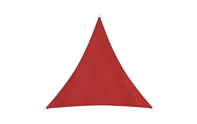 Windhager Sonnensegel Cannes, 4 m, Dreieckig, rouge