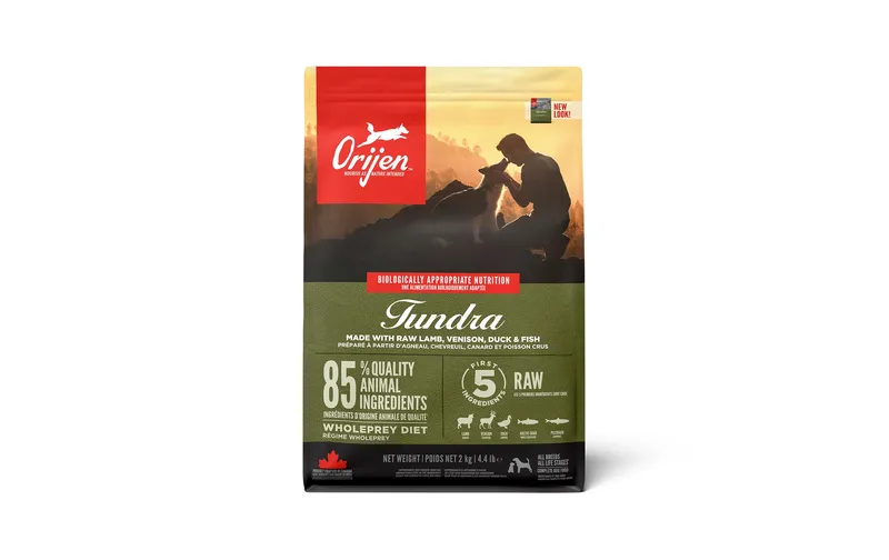 Orijen Trockenfutter Dog Tundra mit Ziege, 2 kg
