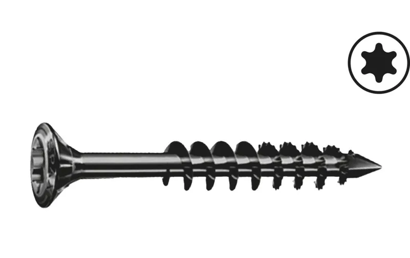 Spax Fassadenschrauben BLAX Linsensenkkopf 4.5 x 60 mm, 100 pièces