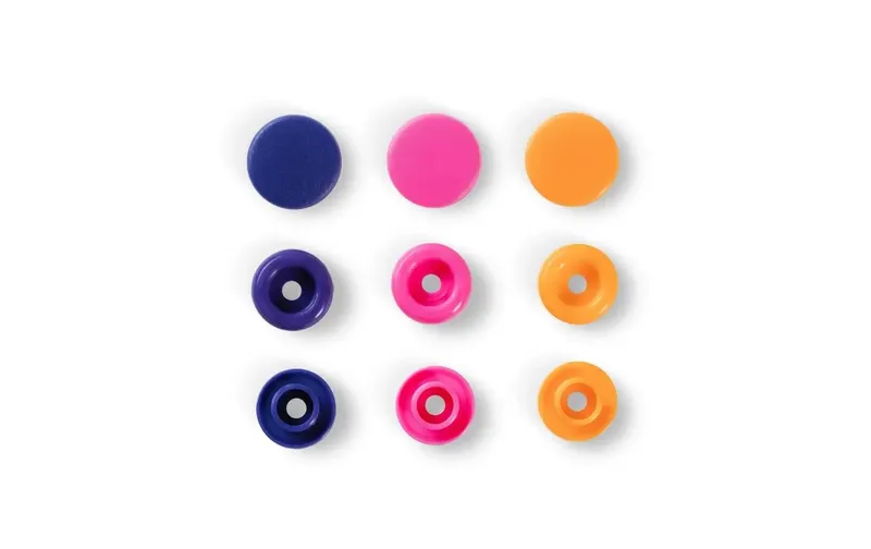 Prym Druckknöpfe Color Snaps multicolour, 12.4 mm, 30 pieces