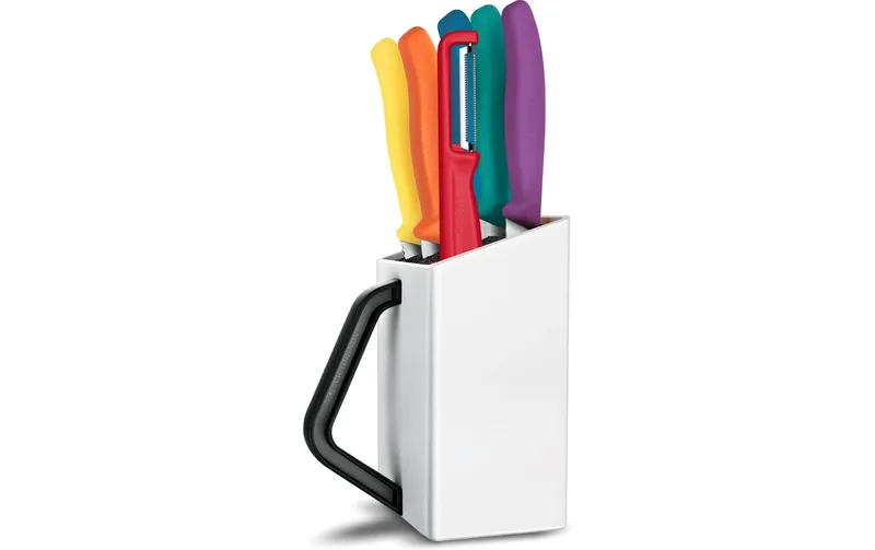 Victorinox Messerblock-Set avec Messer Swiss Classic, 7-teilig