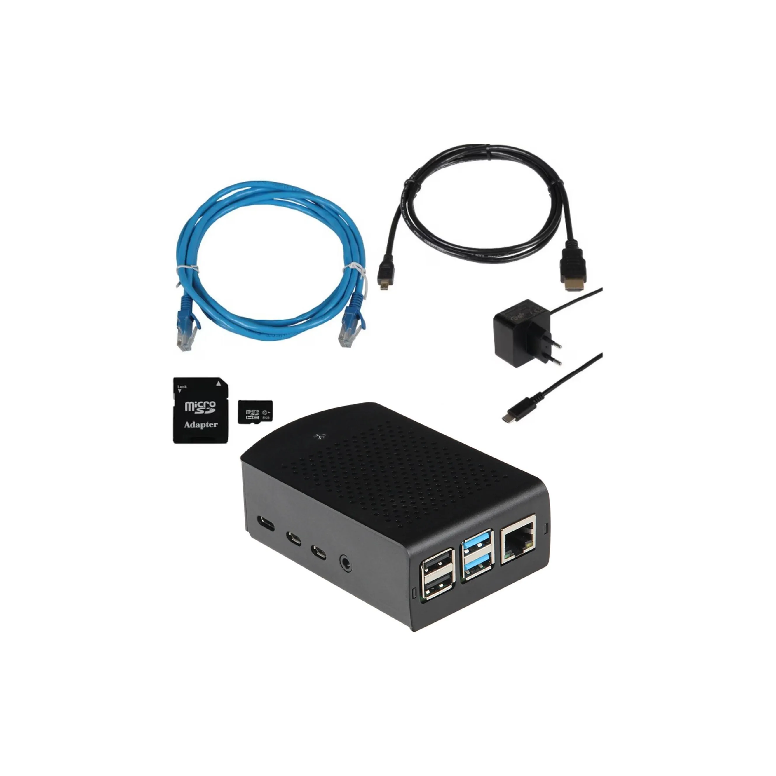 Raspberry Pi Development Kit Raspberry Pi 4 im robusten Industriekoffer