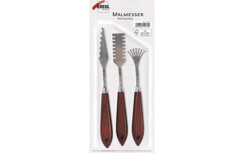 Kreul Malmesser Set 3 pezzi
