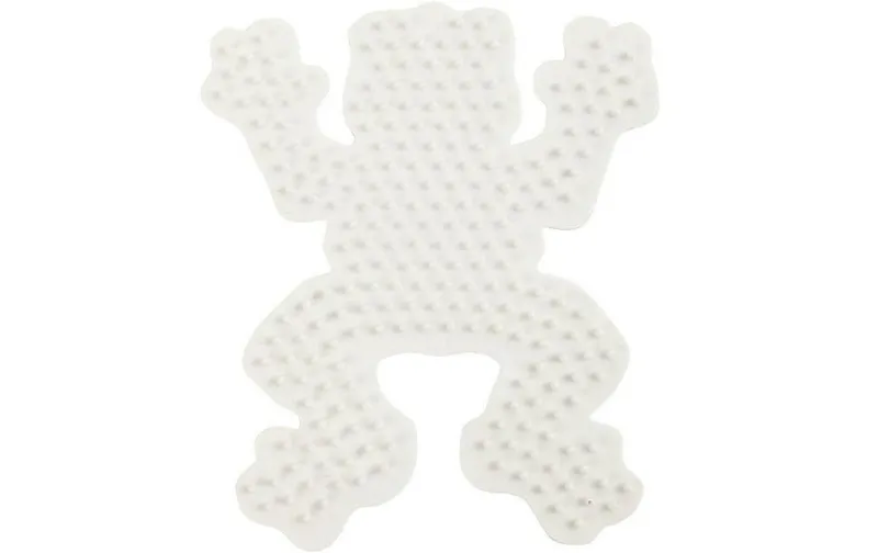 Creativ Company Bügelperlen Platten Nabbi Frosch blanc