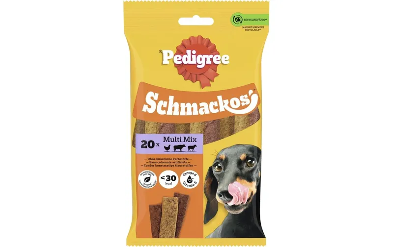 Pedigree Kaustange Schmackos Multi Mix 144 g