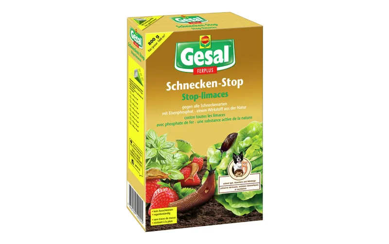 Gesal Pflanzenschutz Gesal Schnecken-Stop FERPLUS 800g 800 g
