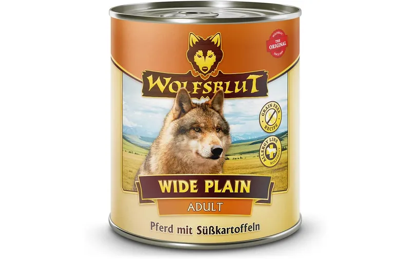 Wolfsblut Nassfutter Dog Wide Plain, 800 g