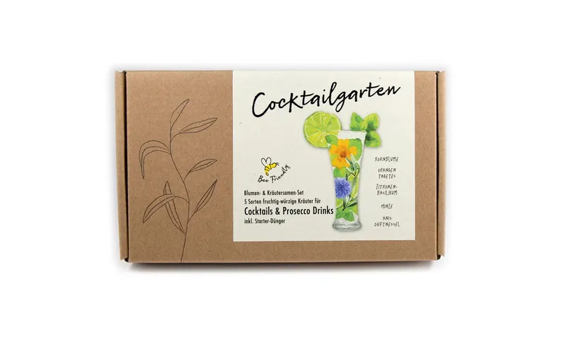 Naturkraftwerk Anzucht Cocktail-Garten, 5 Sorten Kräuter-Saatgut