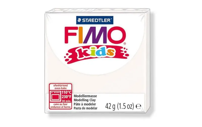 Fimo Modelliermasse Kids white