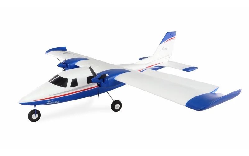Amewi Motorflugzeug P68 Hochdecker 850 mm blu, PNP