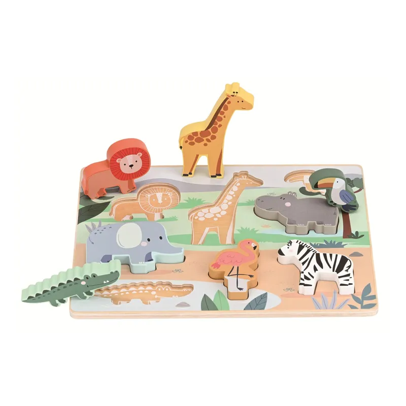 Spielba Holzspielwaren Puzzle 3D Safari 3D Safari Holz