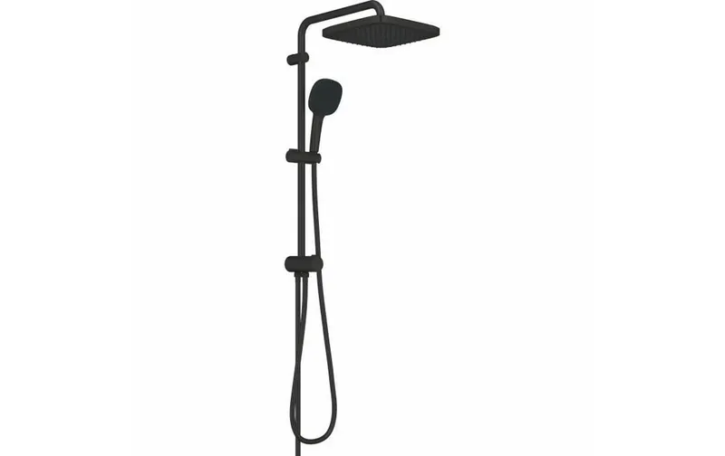 GROHE Vitalio Comfort 250 eckig Mattschwarz