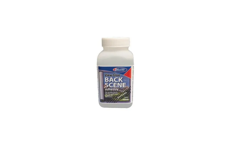 Deluxe Materials Modellbauklebtissu Back Scene 225 ml, transparent
