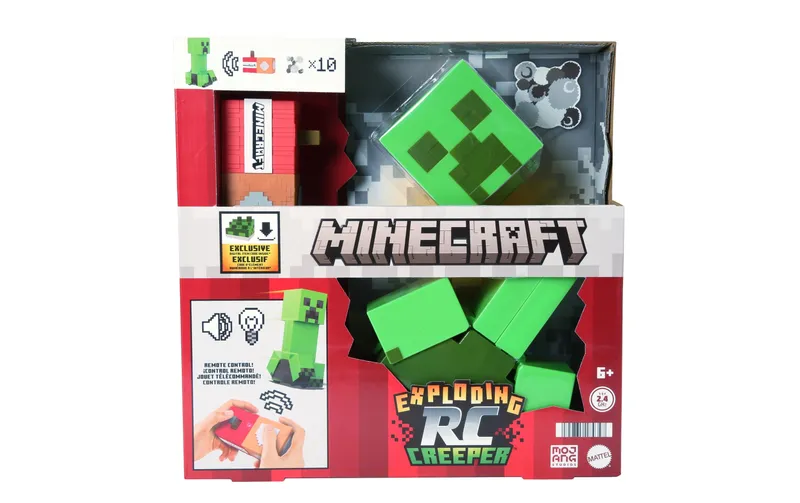 Mattel Minecraft explodierender ferngesteuerter Creeper