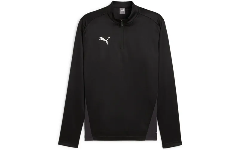 PUMA Zip Top teamGOAL Training 1/4 L, Schwarz