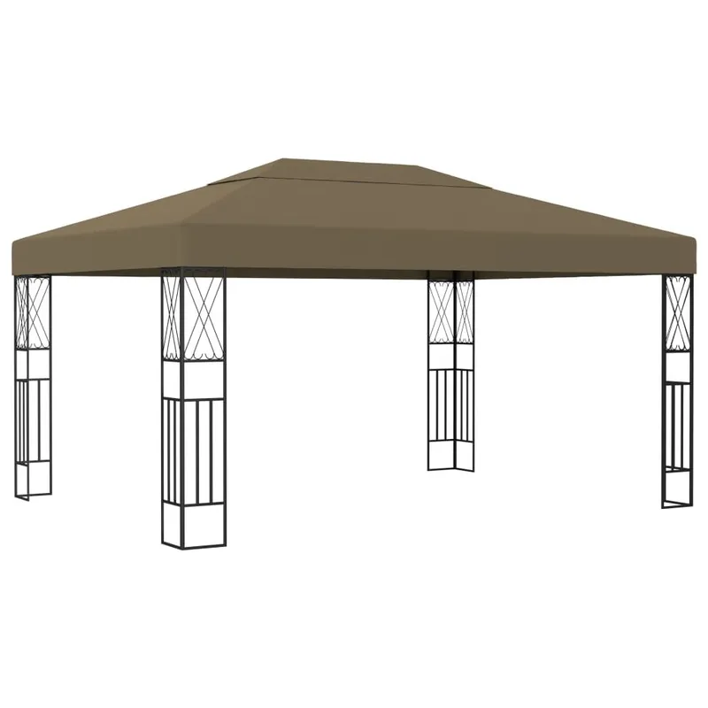 Pavillon 3x4 m Taupe fabric