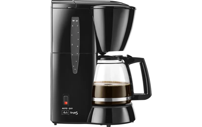 Melitta Filterkaffeemaschine Single 5 nero