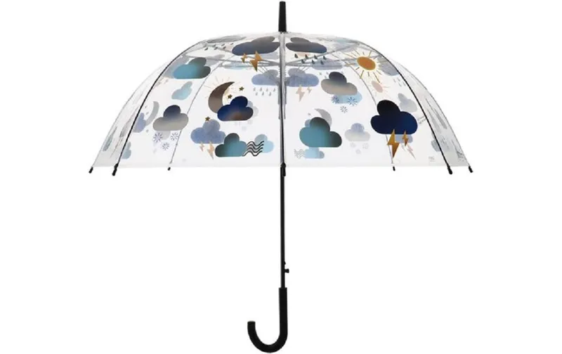 Esschert Design Regenschirm Wetter Transparent