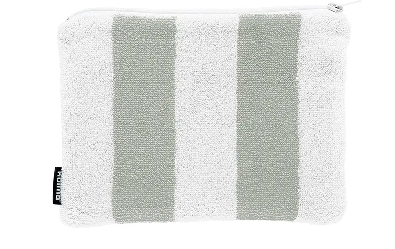 Kolma Necessaire Stripy 24 x 18.5 cm, Nardo/Weiss