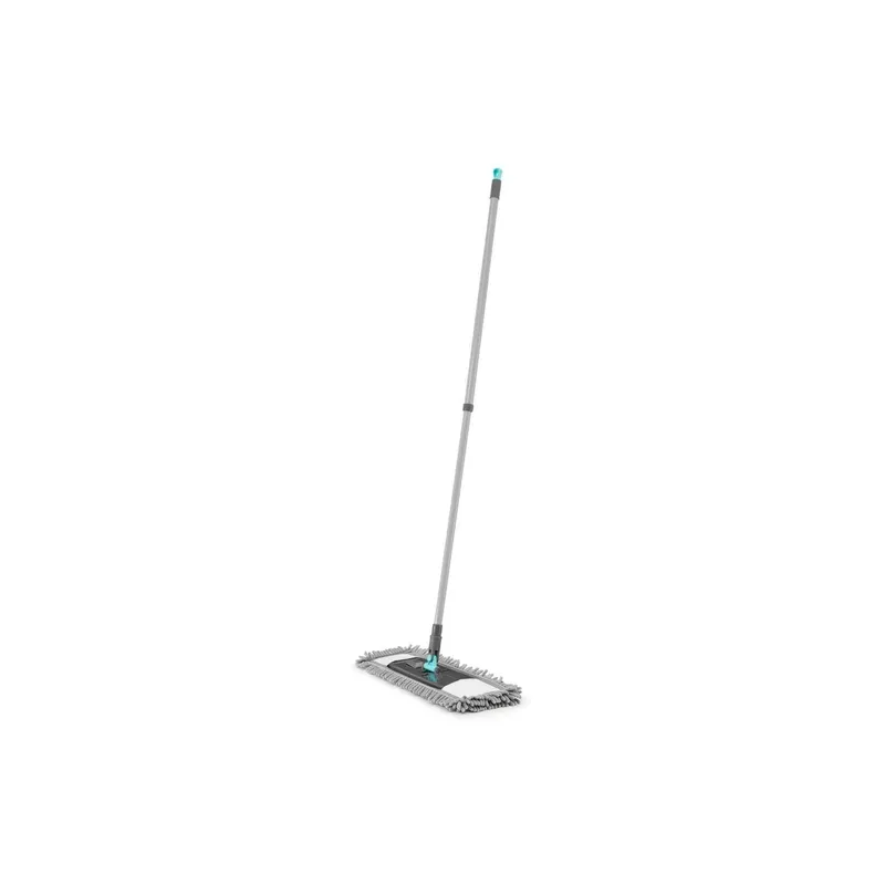 CLEANmaxx Flachwischer Bodenreinigungsset grau/blau 3in1 5-tlg.
