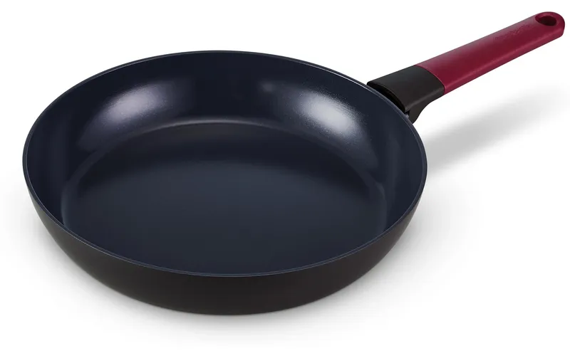 Brabantia Bratpfanne Tasty+ 28 cm, noir/Aubergine Red