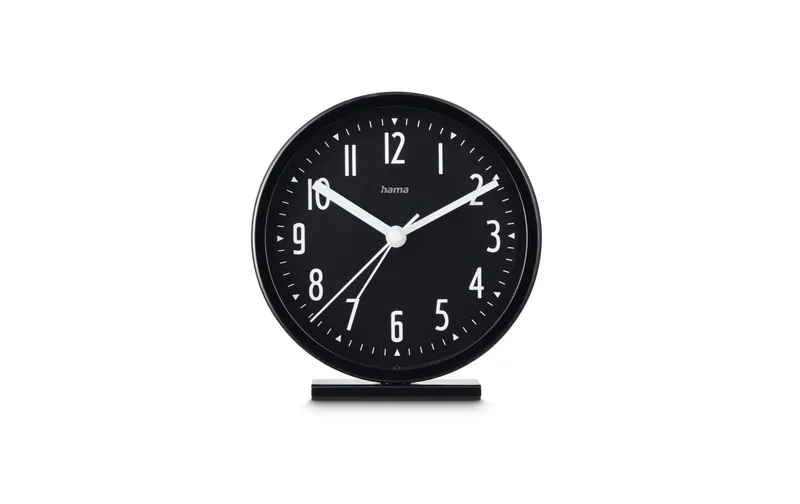 Hama Klassischer Wecker Skye black