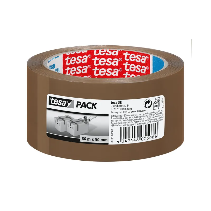 tesa Klebeband tesapack Standard 4024 50 mm x 66 m, brown