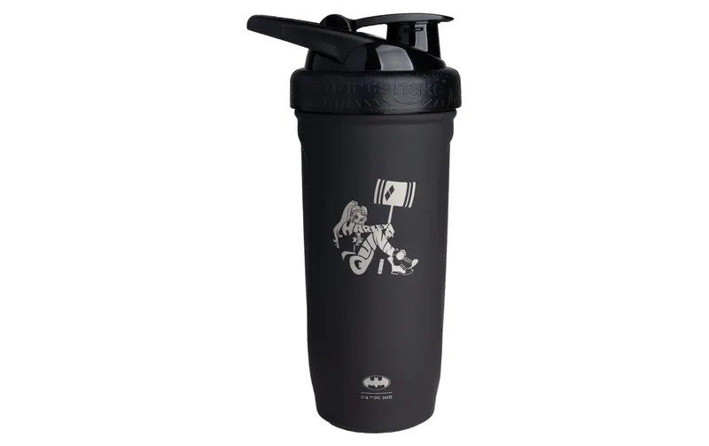 Smartshake Smartshake Reforce Harley Quinn Shaker 900 ml, Schwarz